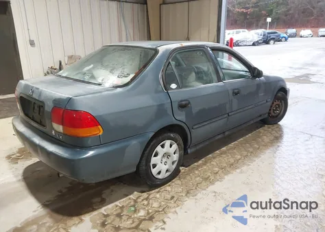 1998 Honda Civic Lx from USA, damaged, VIN JHMEJ667XWS001517